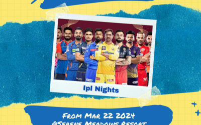 Experience the Ultimate IPL Screening at Serene Meadows Resort Coimbatore! 🏏